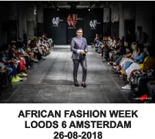AFRICAN FASHION WEEK LOODS 6 AMSTERDAM 26-08-2018