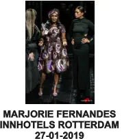 MARJORIE FERNANDES INNHOTELS ROTTERDAM  27-01-2019