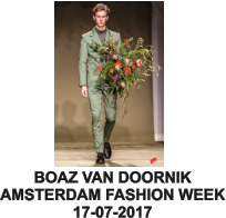 BOAZ VAN DOORNIK AMSTERDAM FASHION WEEK 17-07-2017